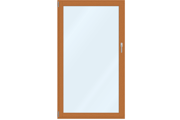 Alu-clad wooden French-door eucalyptus