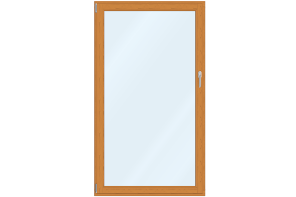 Alu-clad wooden French-door meranti