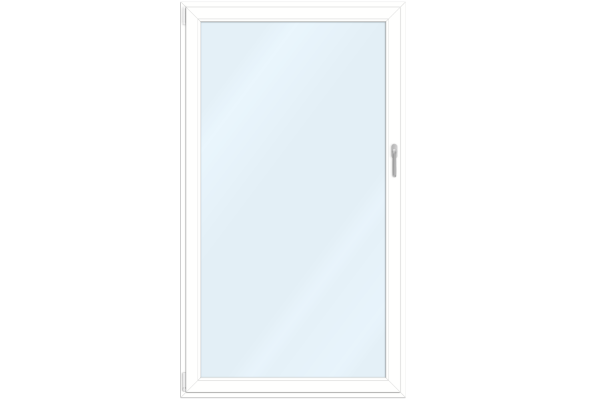 Aluminum French-door white