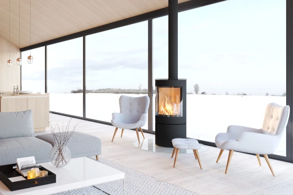 Aluclad-vinyl patio doors
