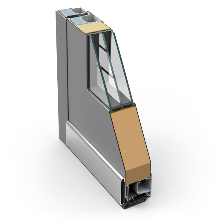 Alu front door