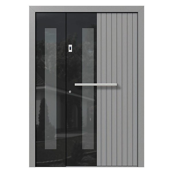 Entry Door with electronic lock