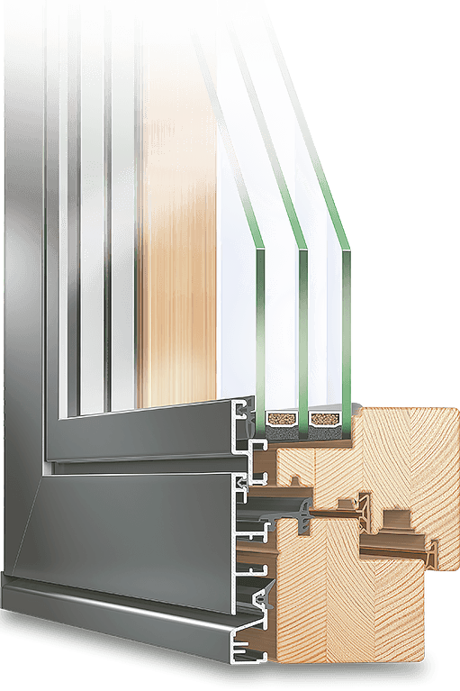 PLANO Aluminum Clad Wood Window