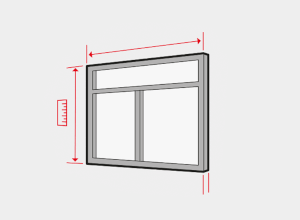 Measure windows