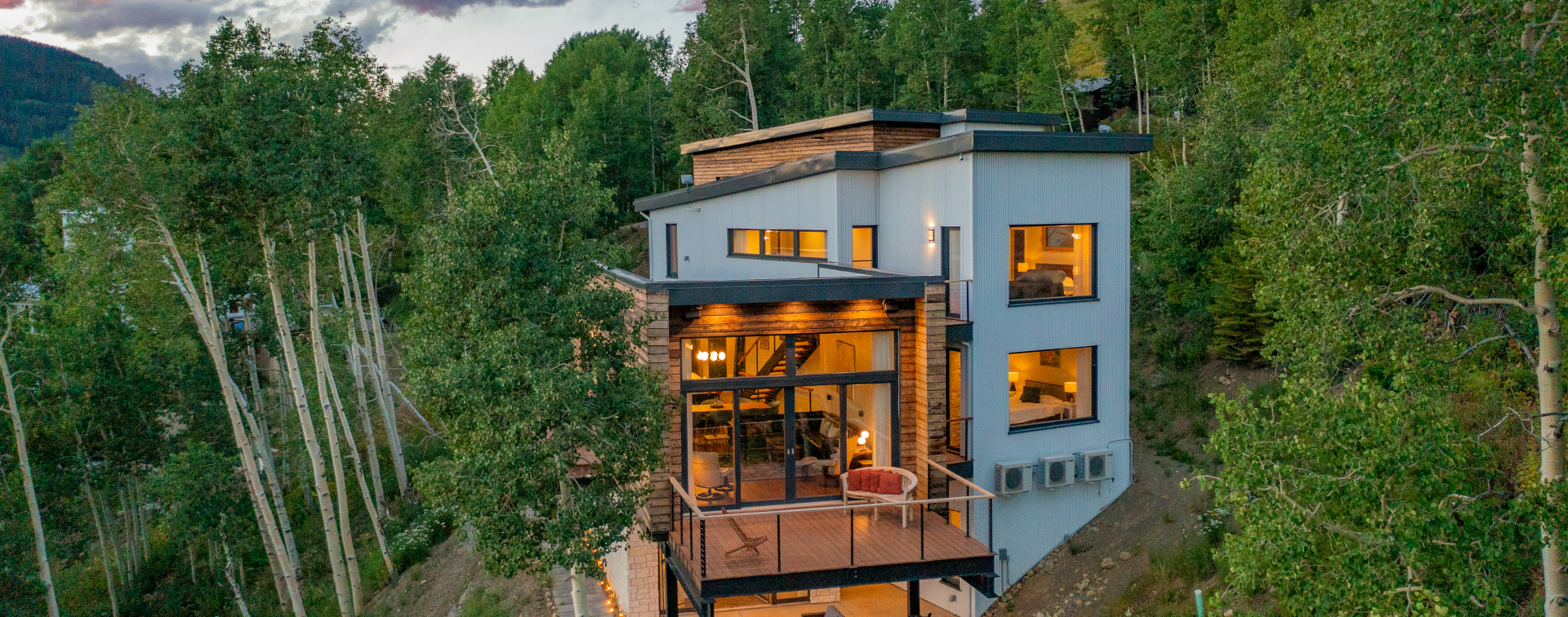 Aluminum French doors